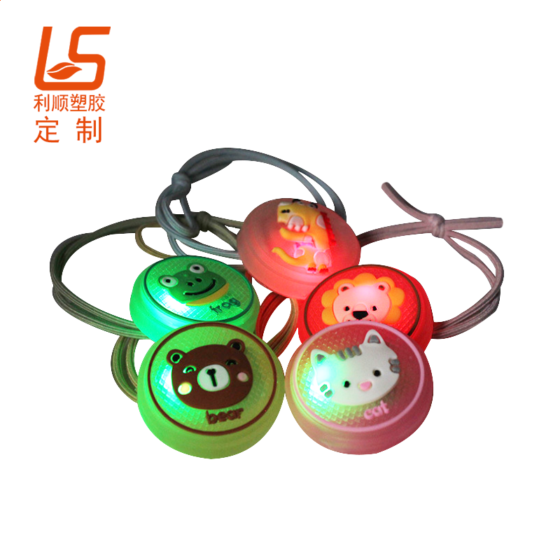 定制LED发光发绳 LED闪灯驱蚊发绳