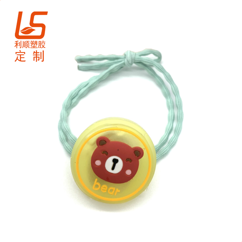 定制卡通闪光驱蚊发绳 软件LED发光发圈头绳