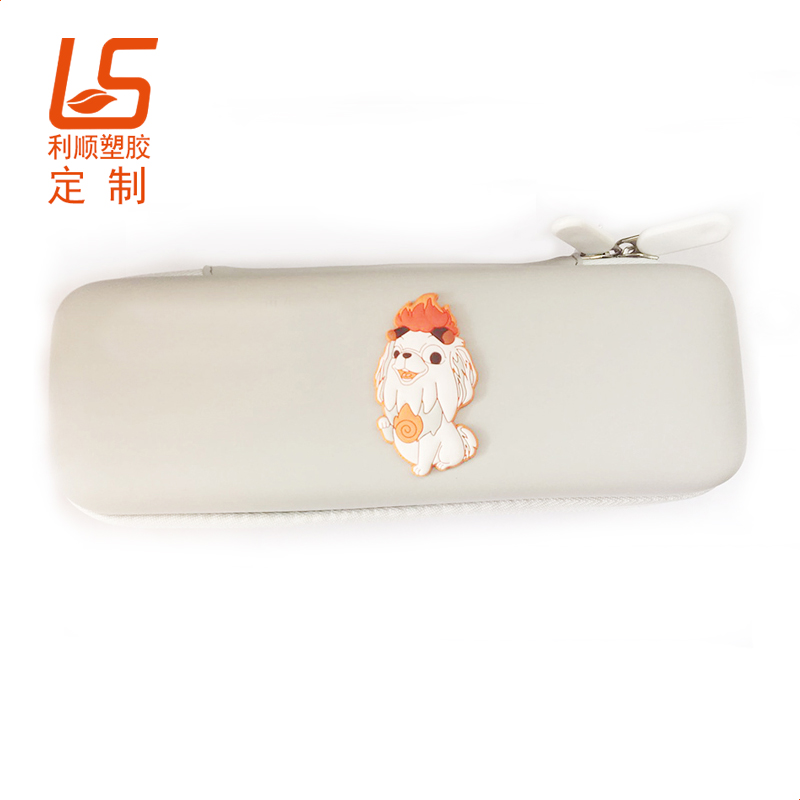 定制硅胶文具盒 卡通图案文具盒