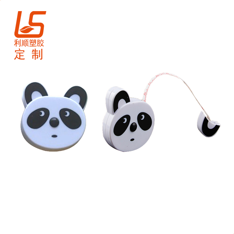 定制硅胶公仔皮尺 卡通迷你学生卷尺