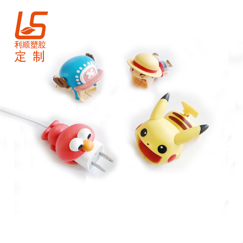 定制充电器咬一口保护套 卡通充电器外壳软胶套