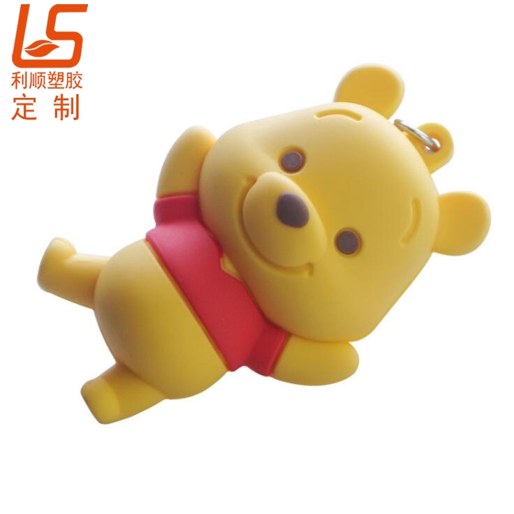硅胶钥匙扣公仔