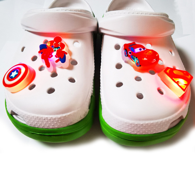 卡通软胶LED发光鞋扣